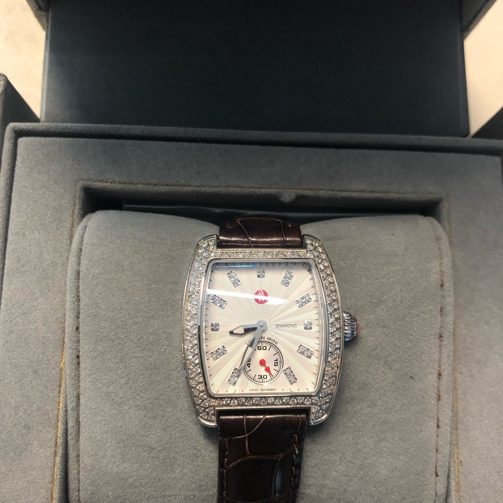 Authentic Diamond Michele Watch